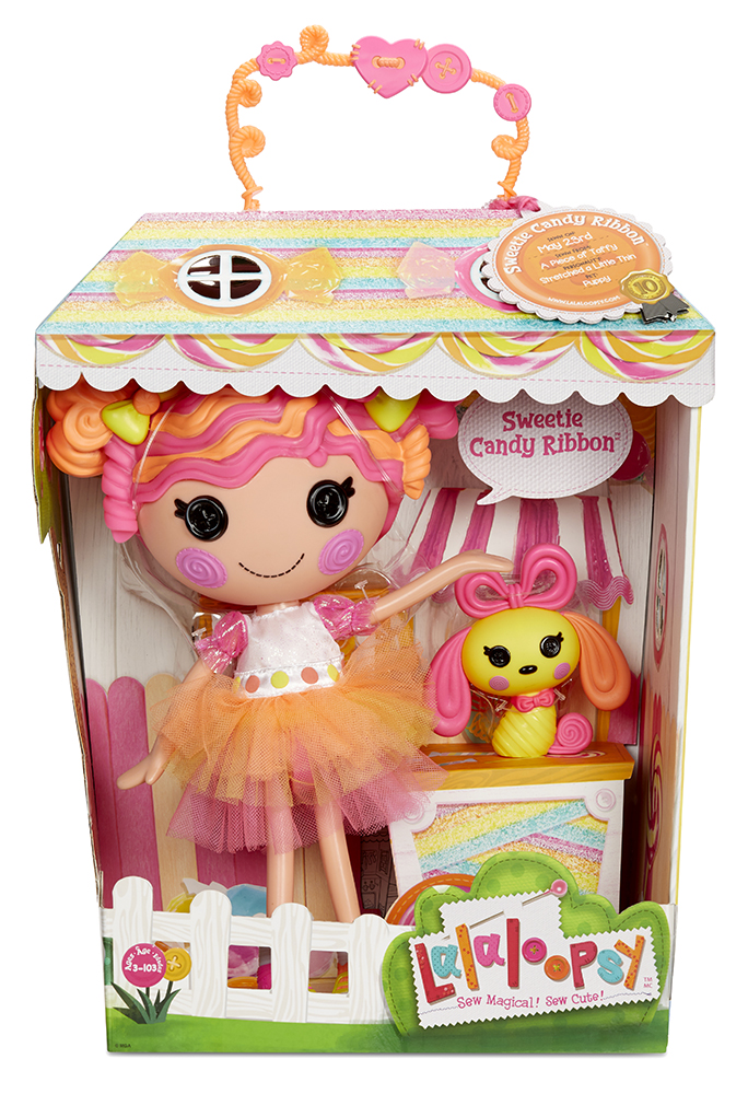 LALALOOPSY LARGE ΚΟΥΚΛΑ - SWEETIE CANDY RIBBON